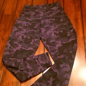 Grey & black camo joggers